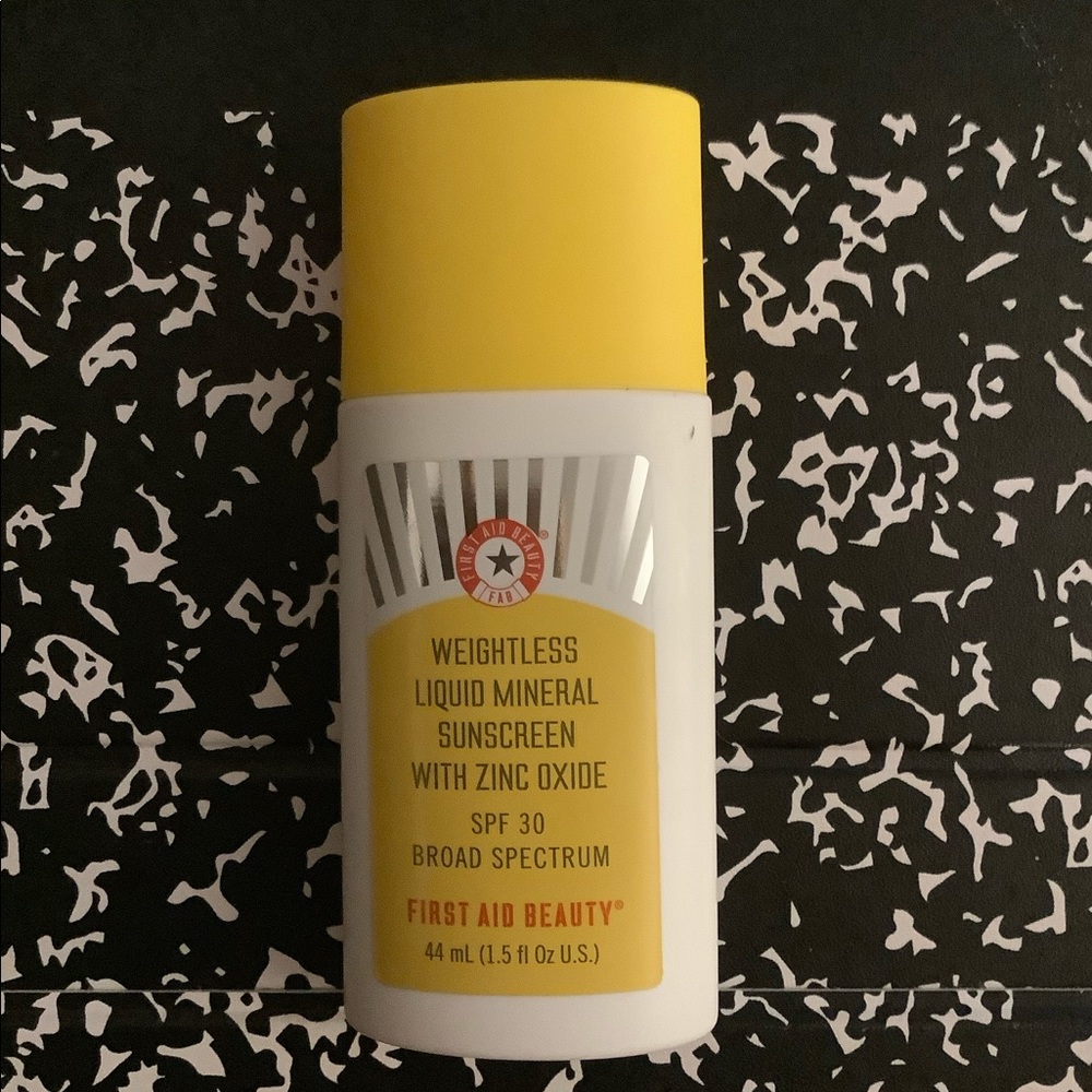 First Aid Beauty Weightless mineral sunscreen